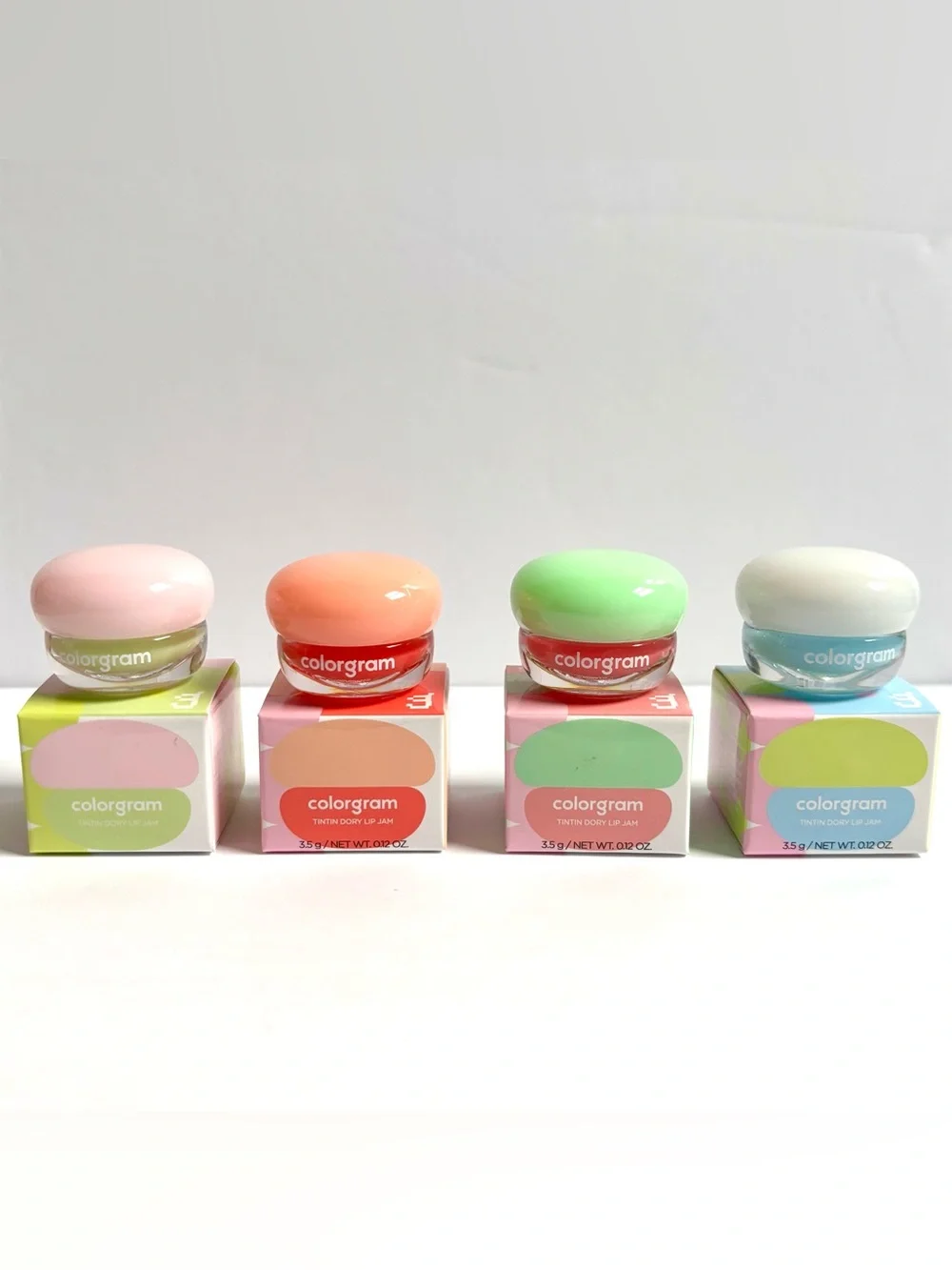 Set of Four (4) COLORGRAM Tintin Dory Lip Jams